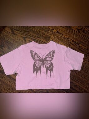 Vans cropped shirt